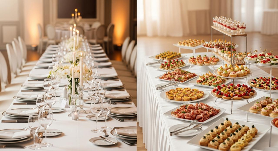 что выбрать банкет или фуршет