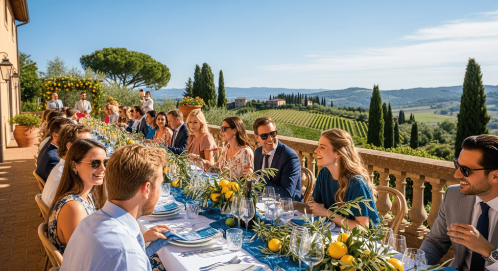 свадьба в итальянском стиле