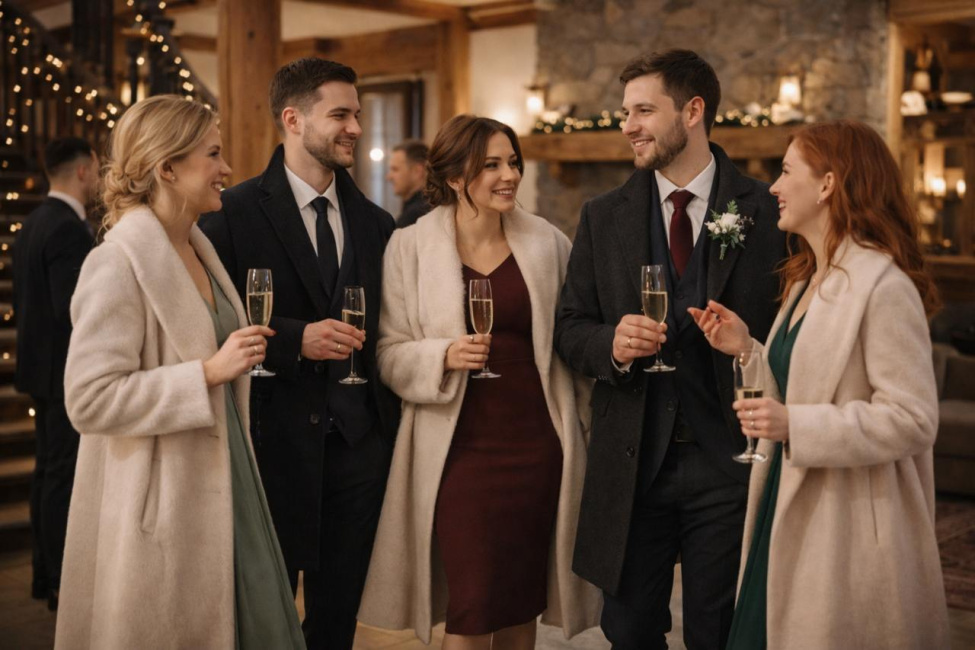 образ гостей на зимнюю свадьбу