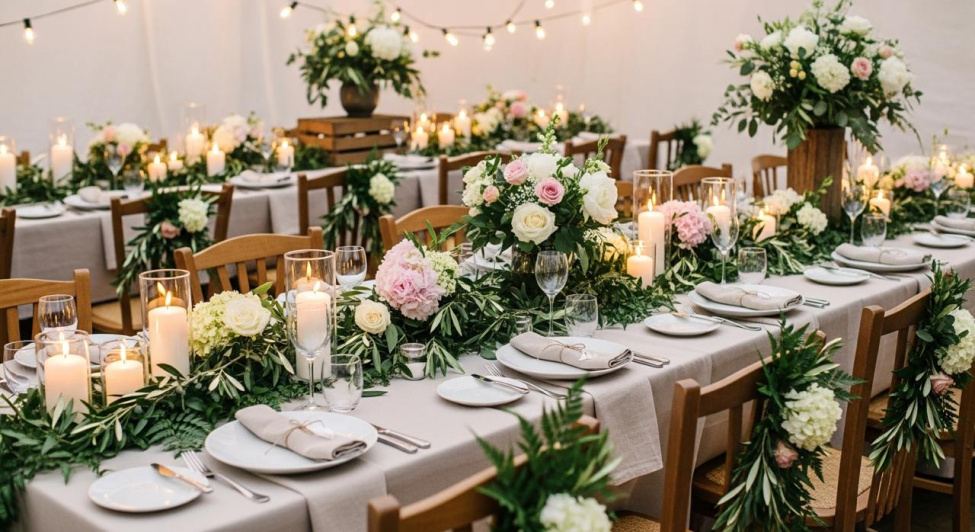 оформление камерной свадьбы