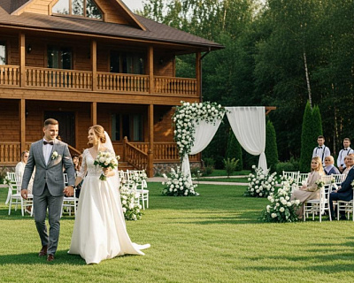 Свадьба за городом: что нужно знать перед выбором площадки