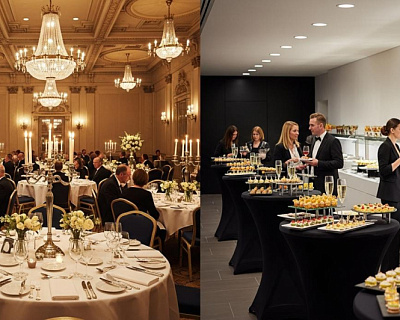 Банкет и фуршет: в чем разница и какой формат выбрать для мероприятия